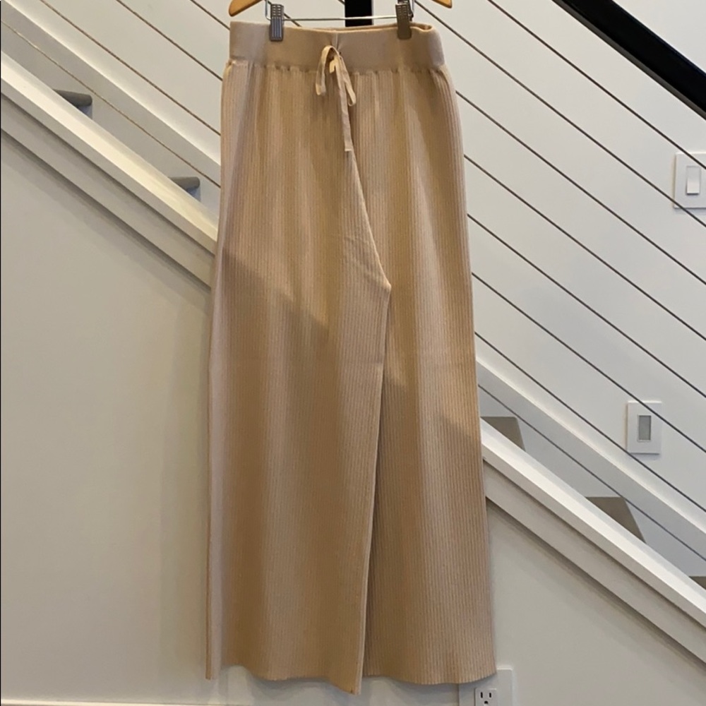 Mod Ref Cream, Ribbed Lounge Pants